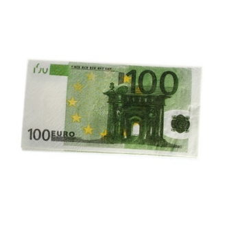 100 euro papírové kapesníky 100 euro papírové kapesníky