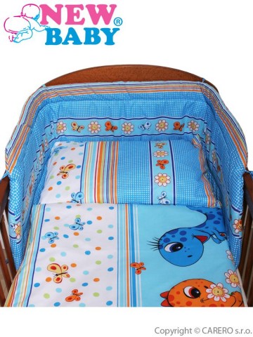 3-dílné ložní povlečení New Baby 100/135 cm modré s dinosaurem 3-dílné ložní povlečení New Baby 100/135 cm modré s dinosaurem