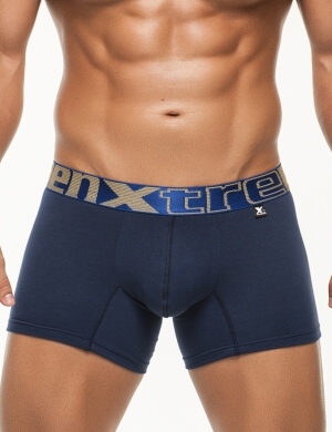 Boxeri Xtremen Short Boxer Dark Blue, 1 perechi, mărimea L Boxeri Xtremen Short Boxer Dark Blue, 1 perechi, mărimea L