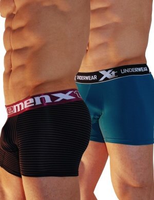 Pánské boxerky Xtremen -2 Pack- Microfiber Boxer JL, Velikost oblečení XL Pánské boxerky Xtremen -2 Pack- Microfiber Boxer JL, Velikost oblečení XL