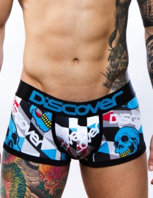 Pánské boxerky Discover Calavera Trunk, Velikost oblečení S Pánské boxerky Discover Calavera Trunk, Velikost oblečení S