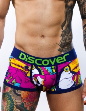 Pánské boxerky Discover Toucan, Velikost oblečení S Pánské boxerky Discover Toucan, Velikost oblečení S