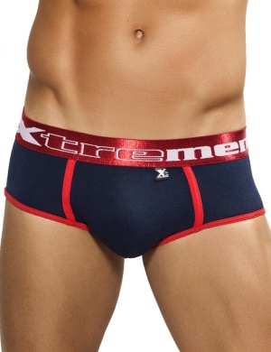 Pánské slipy Xtremen Classic Brief tmavě modré, Velikost oblečení M Pánské slipy Xtremen Classic Brief tmavě modré, Velikost oblečení M