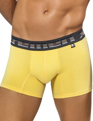 Pánské boxerky Xtremen Boxer žluté, Velikost oblečení XL Pánské boxerky Xtremen Boxer žluté, Velikost oblečení XL