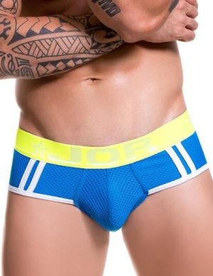 Pánské slipy Jor Electro Brief Color Turquoise, Velikost oblečení L Pánské slipy Jor Electro Brief Color Turquoise, Velikost oblečení L