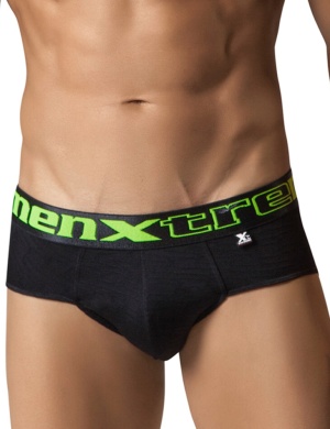 Pánské slipy Xtremen Microfiber Brief černé, Velikost oblečení L Pánské slipy Xtremen Microfiber Brief černé, Velikost oblečení L