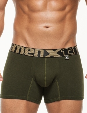 Boxeri Xtremen Short Boxer Military verde, 1 perechi, mărimea M Boxeri Xtremen Short Boxer Military verde, 1 perechi, mărimea M
