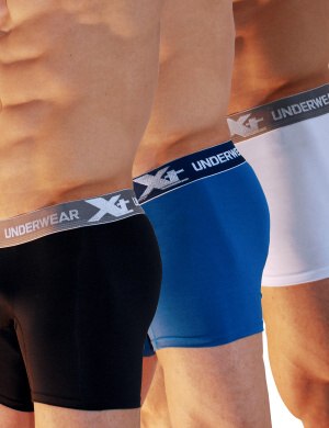 Pánské boxerky Xtremen 3 Pack-Microfiber Boxer BCT, Velikost oblečení XL Pánské boxerky Xtremen 3 Pack-Microfiber Boxer BCT, Velikost oblečení XL