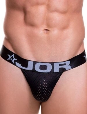Pánské tanga Jor Royalty Thong Color Black, Velikost oblečení L Pánské tanga Jor Royalty Thong Color Black, Velikost oblečení L
