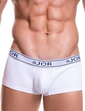 Pánské boxerky Jor Life Boxer Color White, Velikost oblečení M Pánské boxerky Jor Life Boxer Color White, Velikost oblečení M