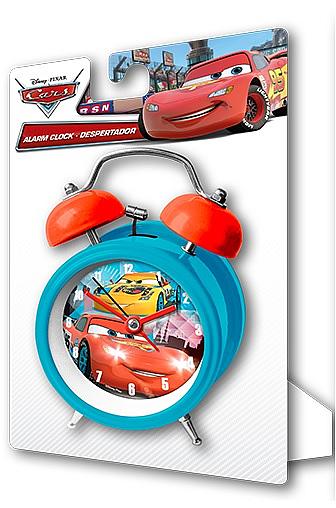 Kovový budík Cars modrý 9 cm Kovový budík Cars modrý 9 cm