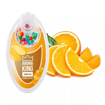 Capsule aromatizante Aroma King - Coaja de portocală - 100 buc