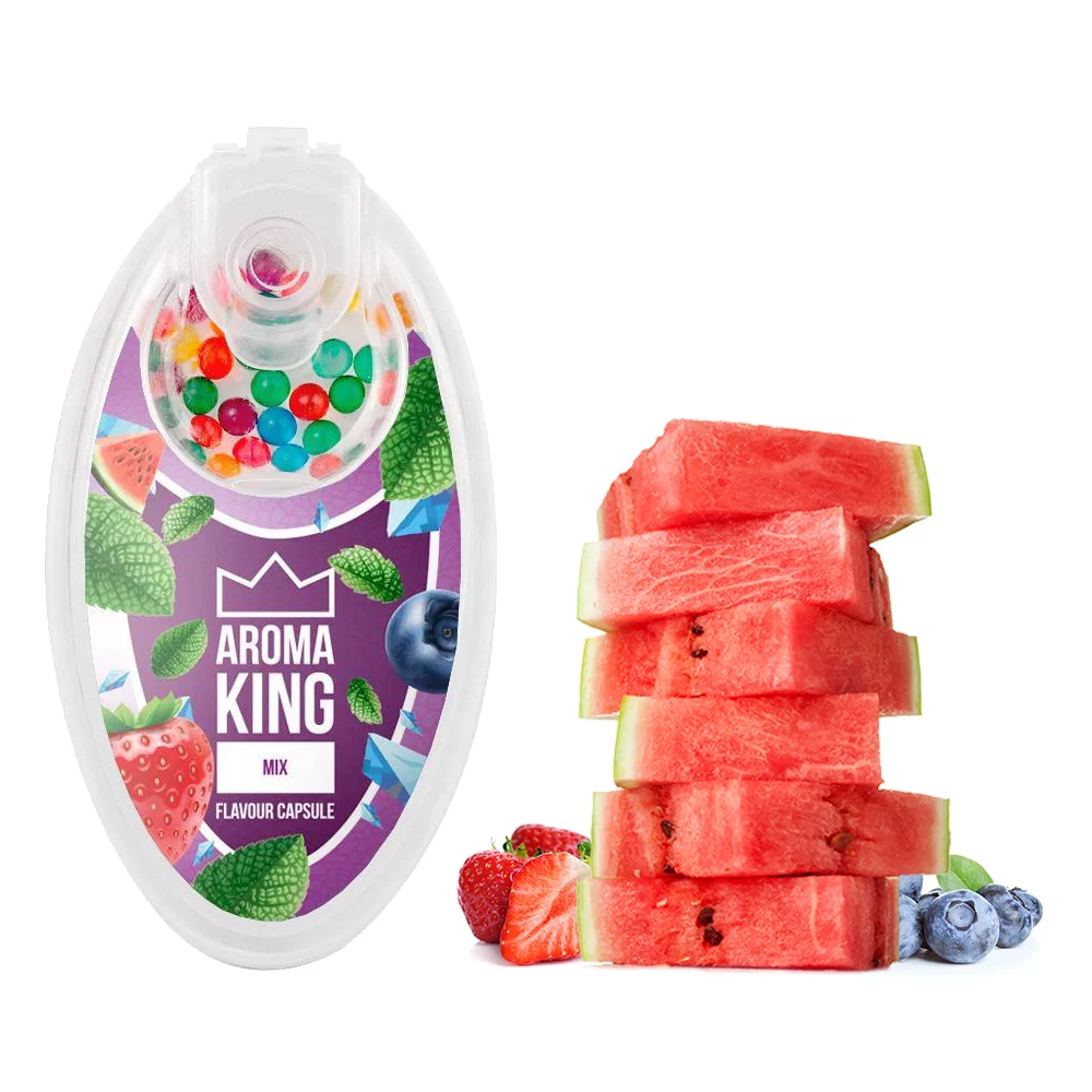 Praskací kuličky Aroma King - Mix chutí - 100 ks