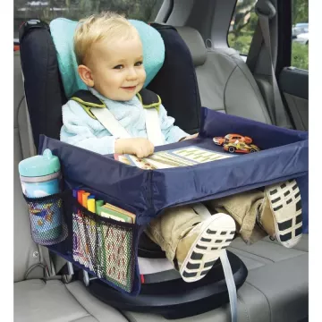 Otroški mobilni stolček za avto - moder