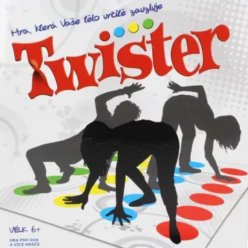 TWISTER - Zabavna družabna igra