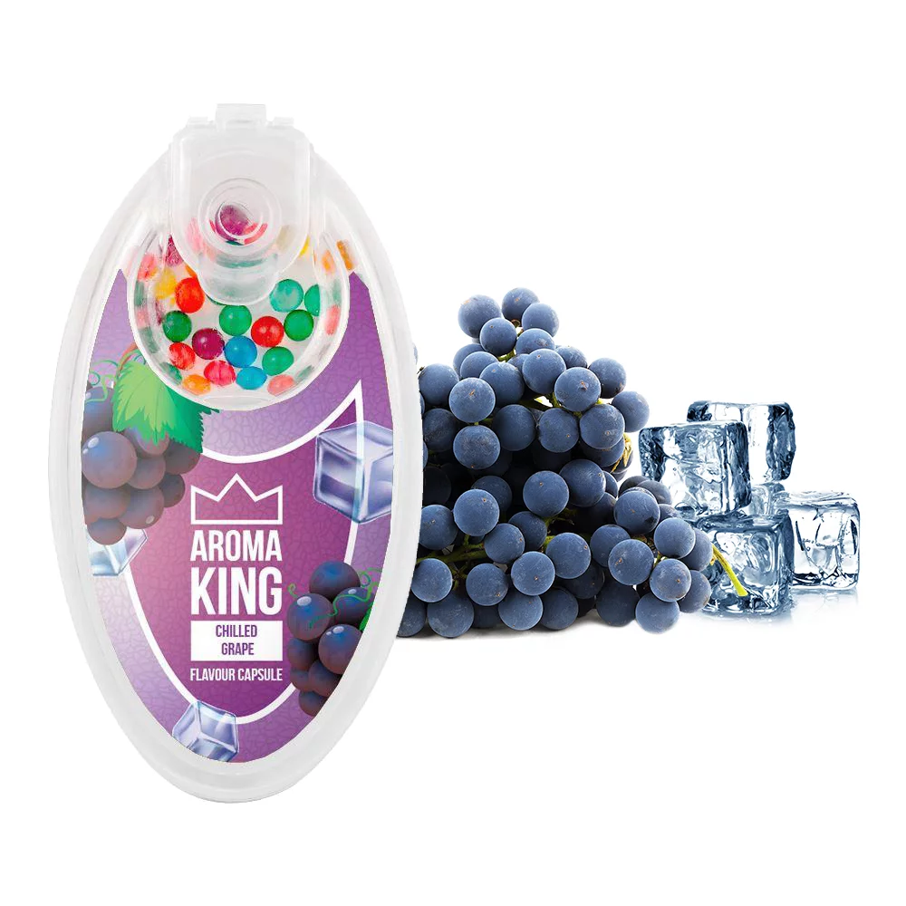 Praskací kuličky Aroma King - Ledové hroznové víno - 100 ks