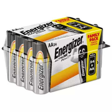 Baterii cu creion Alcaline Power - 24x AA - family pack - Energizer