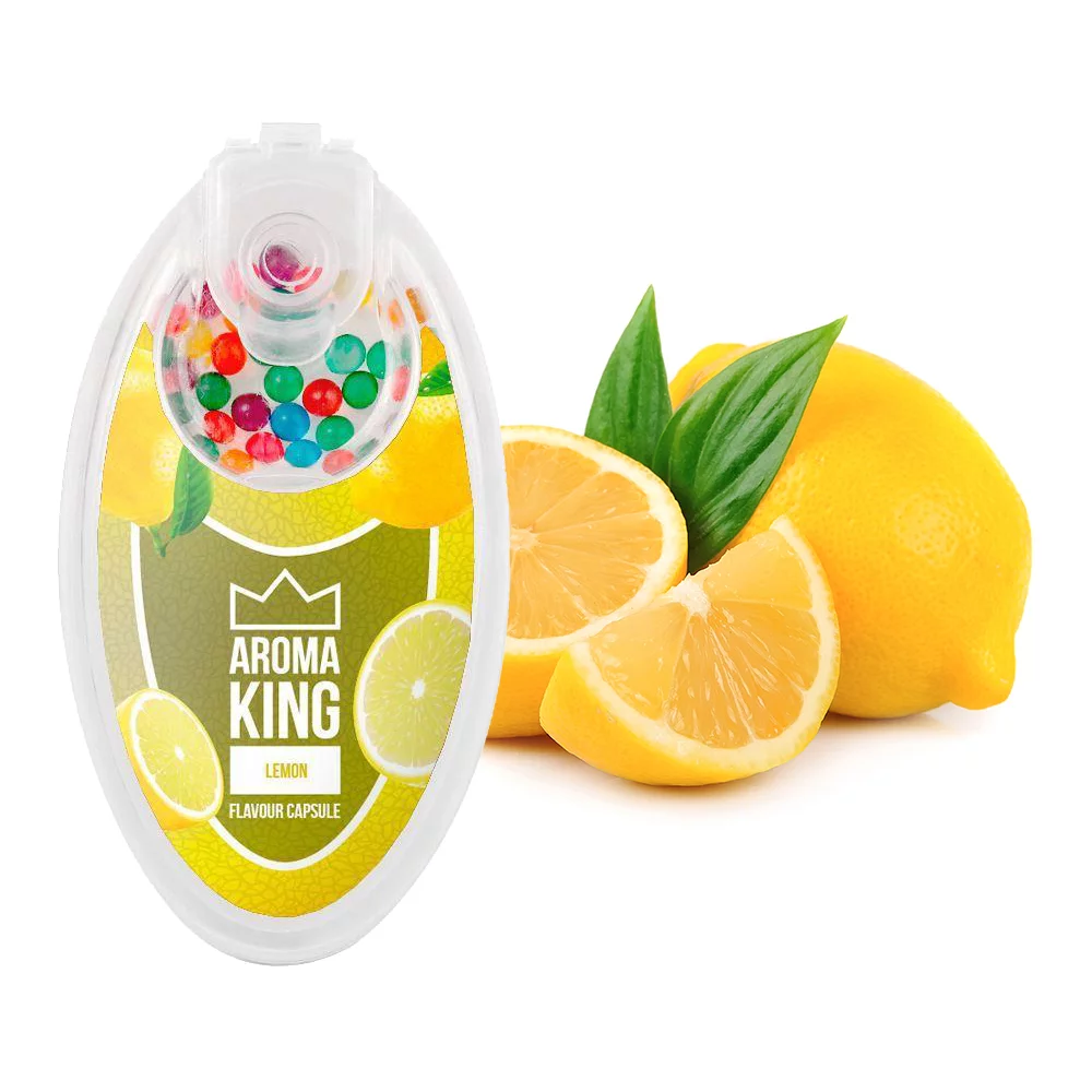 Praskací kuličky Aroma King - Citron - 100 ks