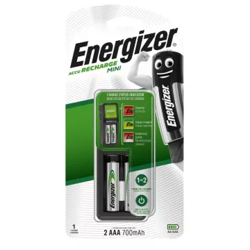 Mini încărcător + 2x AAA Power Plus 700 mAh - Energizer