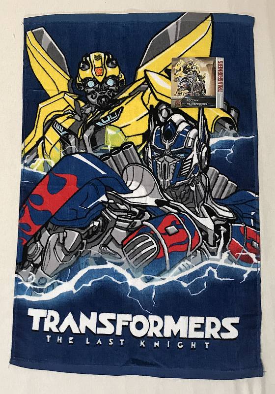 DETEXPOL Dětský ručník - Transformers - 60x40 cm - Detexpol