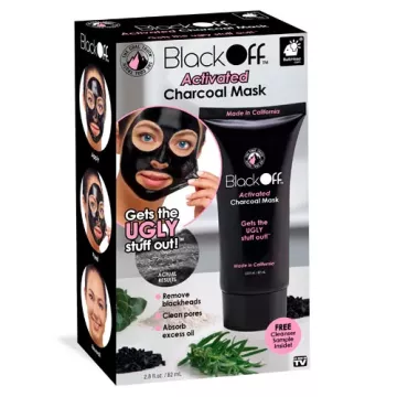 Črna maska za globinsko čiščenje, v tubi, 82 ml