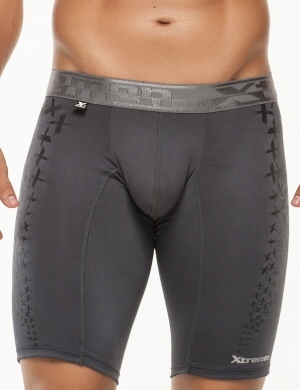 Pánské boxerky Xtremen Sports Boxer Printed Dark Gray, Velikost oblečení M Pánské boxerky Xtremen Sports Boxer Printed Dark Gray, Velikost oblečení M