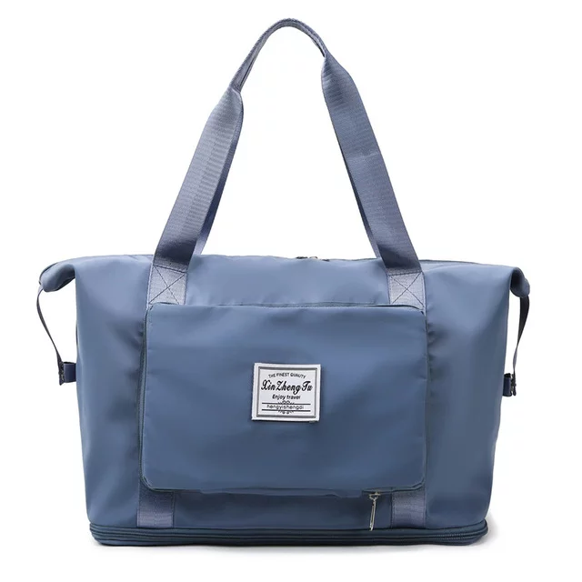 Női összecsukható utazótáska - Foldaway Travel Bag - kék