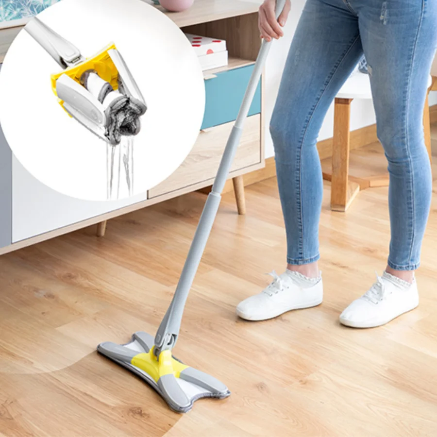 Samoždímací mop z mikrovlákna typu X Twop - InnovaGoods