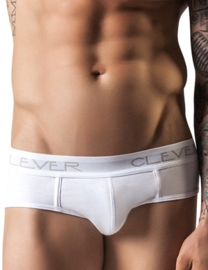 Pánské slipy Clever Classic Brief bílé, Velikost oblečení L Pánské slipy Clever Classic Brief bílé, Velikost oblečení L