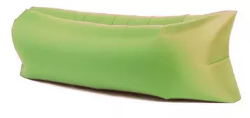 Napihljiva vreča za lenarjenje, zelena