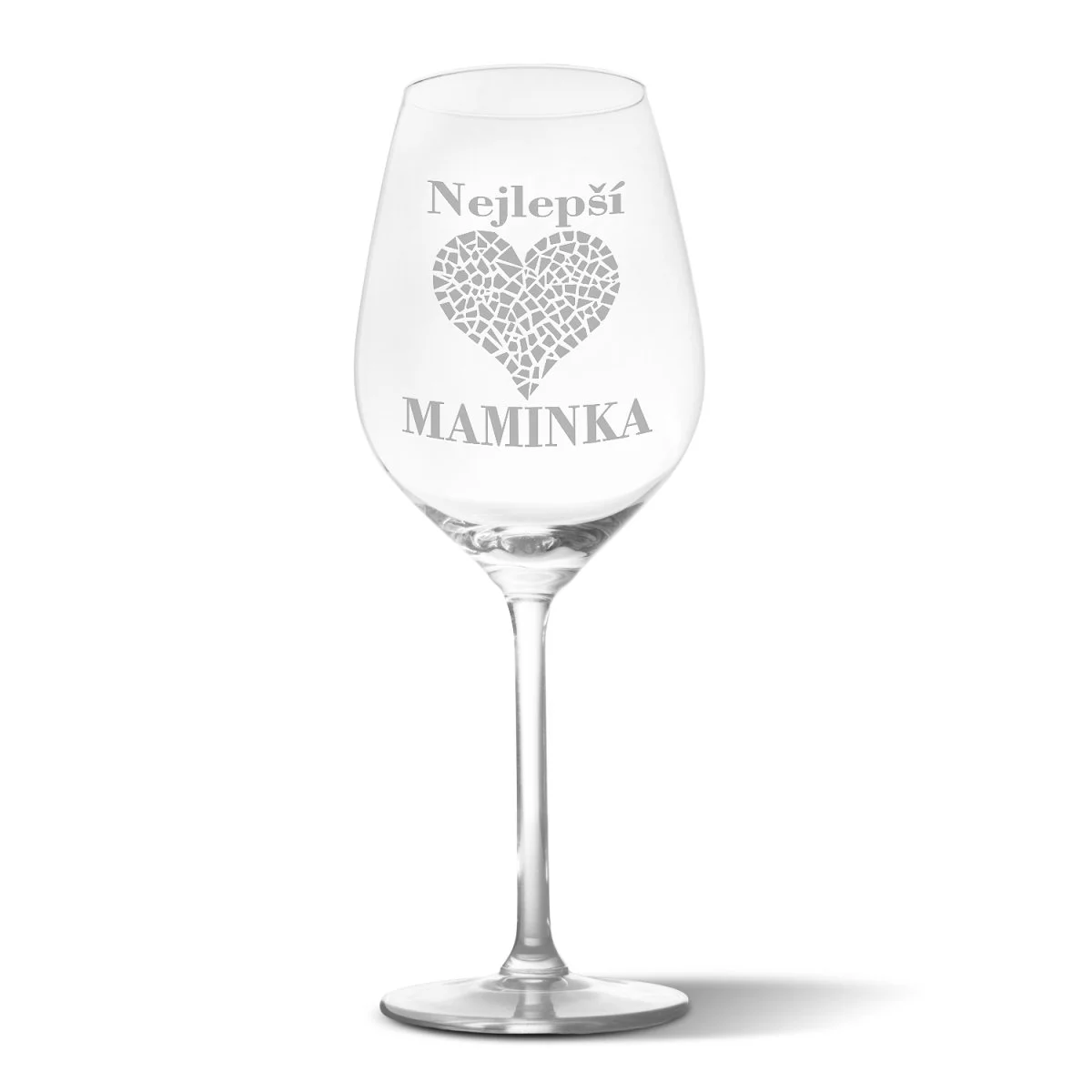 Sablio Sklenička na víno Nejlepší maminka: 49 cl