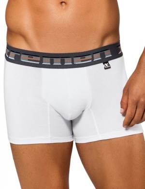 Boxeri Xtremen Boxer albe, 1 perechi, mărimea L Boxeri Xtremen Boxer albe, 1 perechi, mărimea L