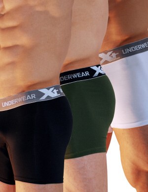 Pánské boxerky Xtremen 3 Pack-Microfiber Boxer BCK, Velikost oblečení M Pánské boxerky Xtremen 3 Pack-Microfiber Boxer BCK, Velikost oblečení M