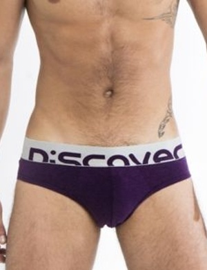 Pánské slipy Discover Basic Purple Slip, Velikost oblečení M Pánské slipy Discover Basic Purple Slip, Velikost oblečení M