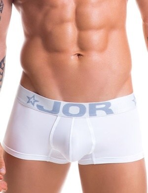 Pánské boxerky Jor Bassic Boxer Color White, Velikost oblečení M Pánské boxerky Jor Bassic Boxer Color White, Velikost oblečení M
