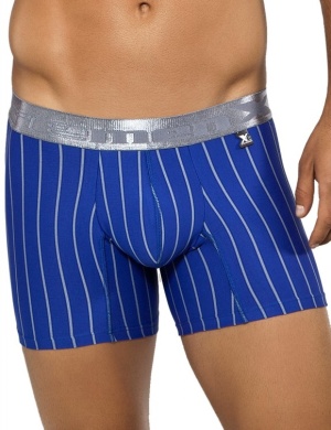 Boxeri Xtremen Microfiber Boxer albastru, 1 perechi, mărimea L Boxeri Xtremen Microfiber Boxer albastru, 1 perechi, mărimea L