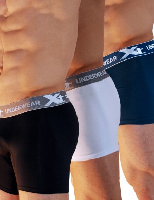 Pánské boxerky Xtremen 3 Pack-Microfiber Boxer CBM, Velikost oblečení M Pánské boxerky Xtremen 3 Pack-Microfiber Boxer CBM, Velikost oblečení M