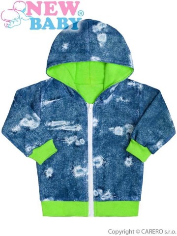 Dojčenská mikinka s kapucňou New Baby Light Jeansbaby zelená Dojčenská mikinka s kapucňou New Baby Light Jeansbaby zelená