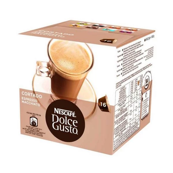 Nescafé Dolce Gusto Kapsle Dolce Gusto - Espresso Macchiato - 16 ks - Nescafé