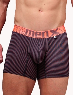 Boxeri Xtremen Microfiber Boxer Perfored Dark Gray, 1 perechi, mărimea M Boxeri Xtremen Microfiber Boxer Perfored Dark Gray, 1 perechi, mărimea M