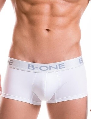 Pánské boxerky B-One Classic Boxer Color White, Velikost oblečení M Pánské boxerky B-One Classic Boxer Color White, Velikost oblečení M