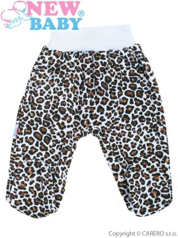 Dojčenské polodupačky New Baby Leopardík hnedé Dojčenské polodupačky New Baby Leopardík hnedé