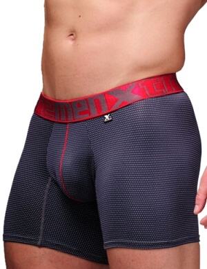 Boxeri Xtremen Microfiber Boxer Miniprint Gray, 1 perechi, mărimea L Boxeri Xtremen Microfiber Boxer Miniprint Gray, 1 perechi, mărimea L