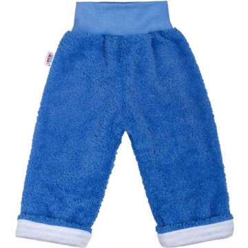 Zimní dětské tepláčky New Baby Ušáček modré Zimní dětské tepláčky New Baby Ušáček modré