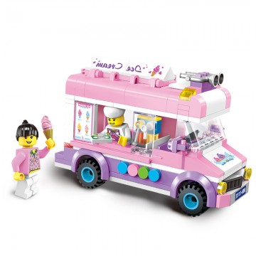Enlighten Brick 1112 Zmrzlinářská Dodávka 213 dílů Enlighten Brick 1112 Zmrzlinářská Dodávka 213 dílů