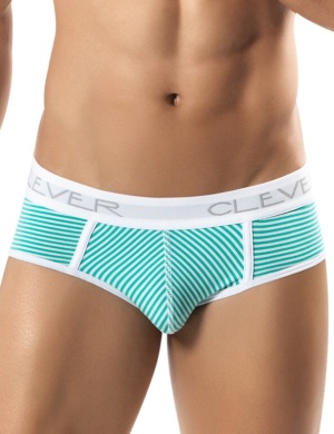 Pánské slipy Gaeta Piping Brief světle zelené, Velikost oblečení M Pánské slipy Gaeta Piping Brief světle zelené, Velikost oblečení M