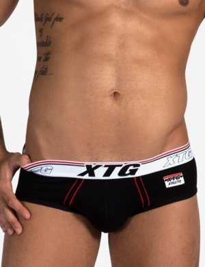 Pánské slipy XTG Pure Basic Brief černé, Velikost oblečení M Pánské slipy XTG Pure Basic Brief černé, Velikost oblečení M