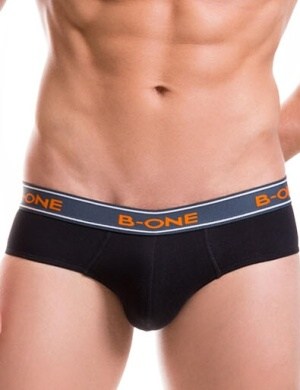 Pánské slipy B-One Fresh Brief Color Black, Velikost oblečení M Pánské slipy B-One Fresh Brief Color Black, Velikost oblečení M