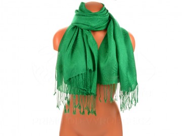 Eșarfă cu desen - verde Eșarfă cu desen - verde