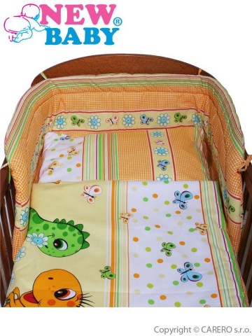 <p>2-dielne posteľnú obliečky New Baby 100/135 cm oranžové s dinom</p> <p>2-dielne posteľnú obliečky New Baby 100/135 cm oranžové s dinom</p>